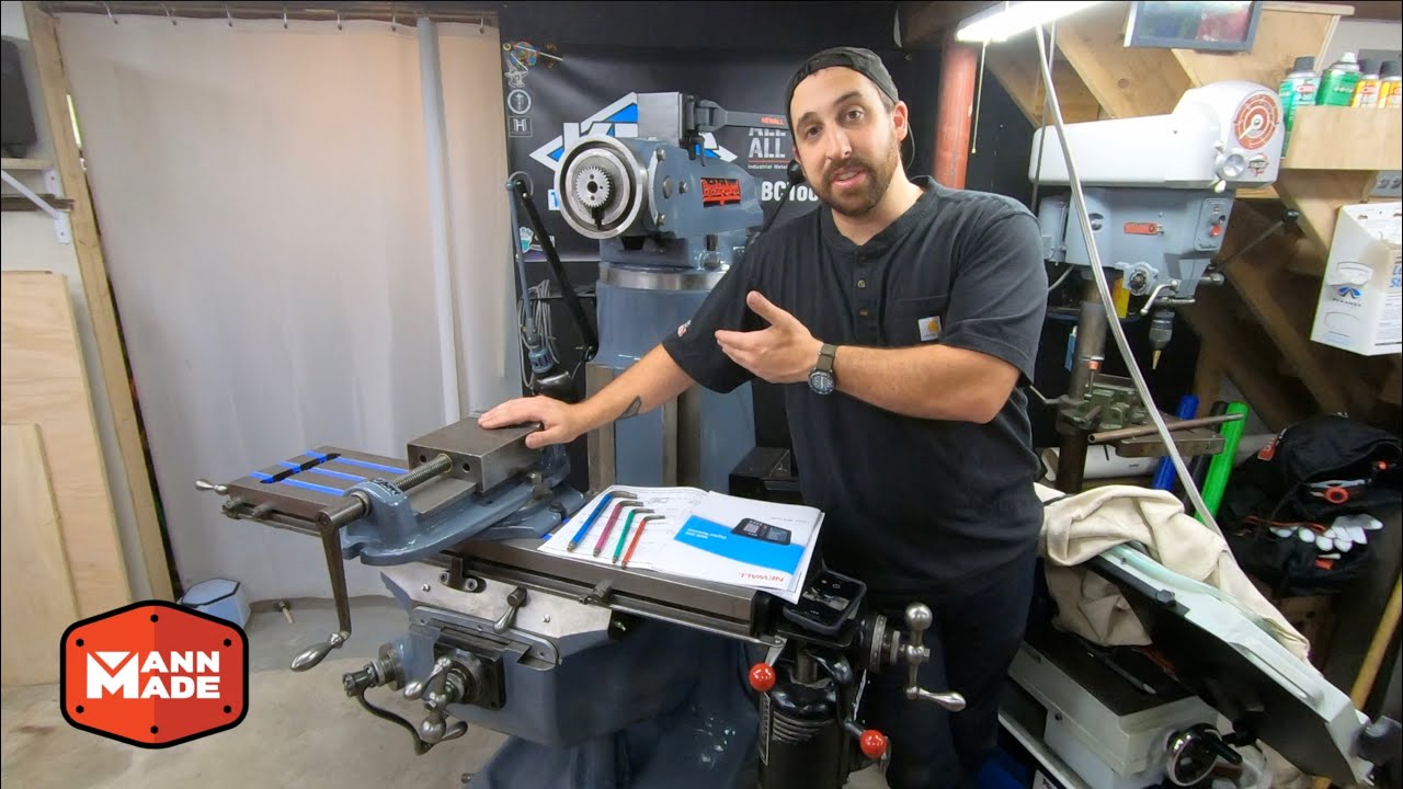 Installing a Newall NMS800 DRO On My Bridgeport Mill!