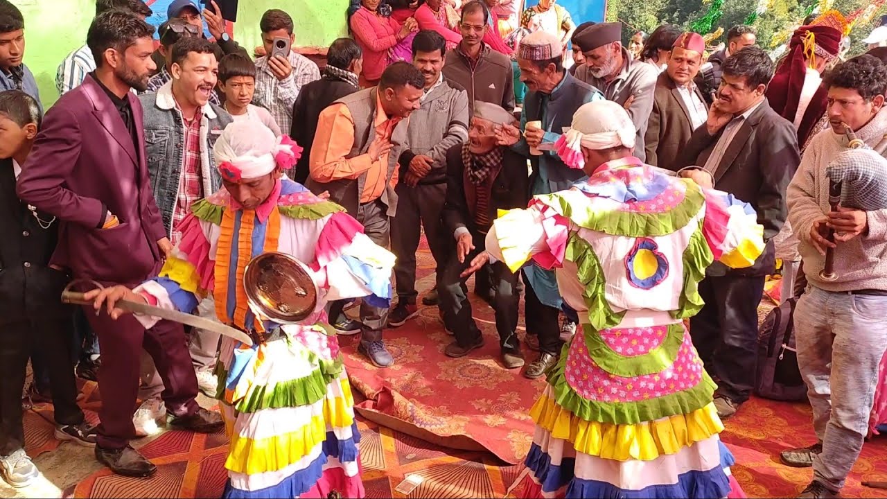 पहाड़ी छलिया डांस Kumaoni pahadi Chhaliya dance