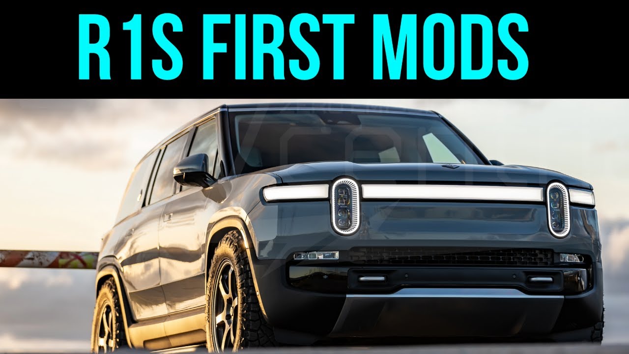 OUR RIVAN R1S GETS ITS FIRST SET OF EXTERIOR MODS.  CHECK IT OUT!!!!!