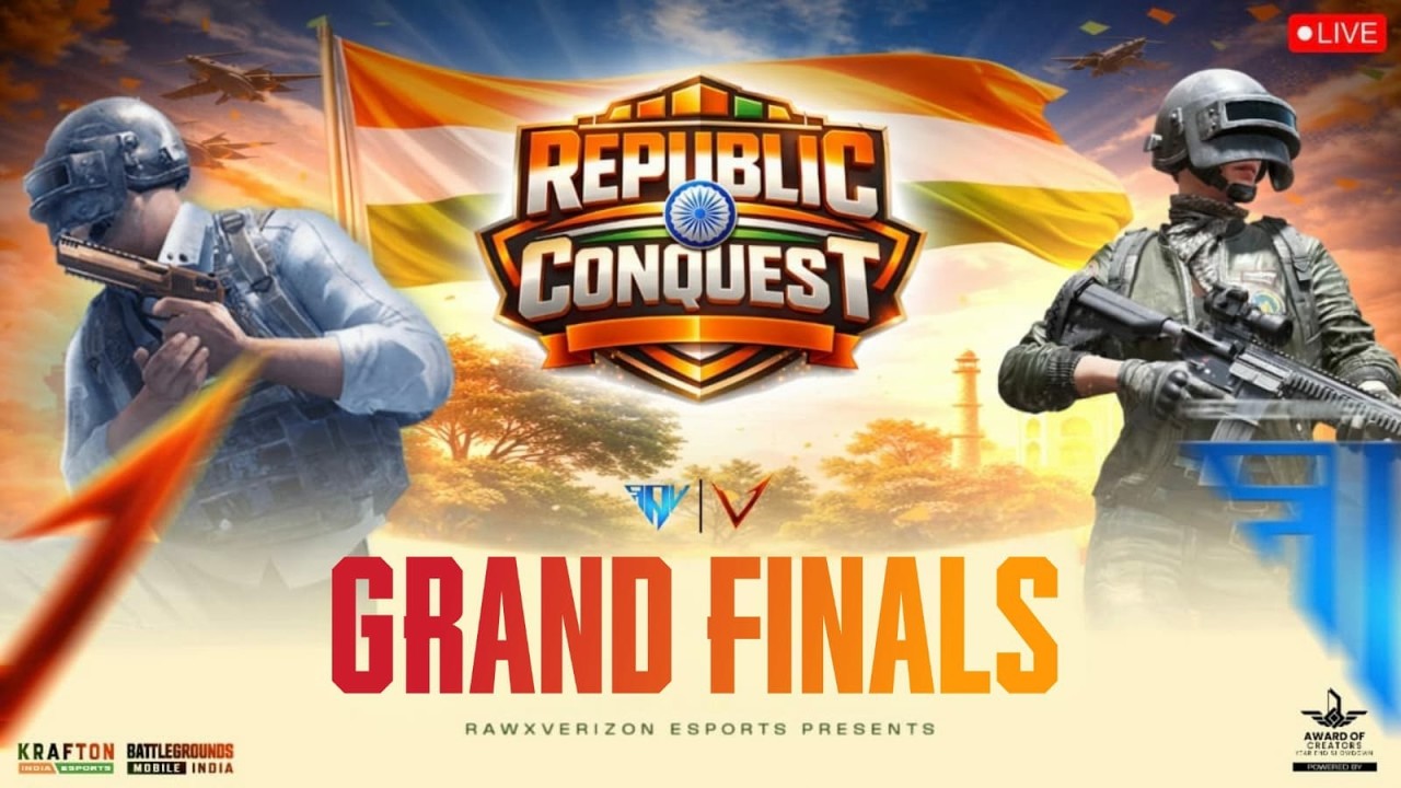 [HINDI] RAWXVERIZON ESPORTS PRESENT 10K REPUBLIC CONQUEST  | POWERED BY ESPORTS KUDOS | GRANDFINALS