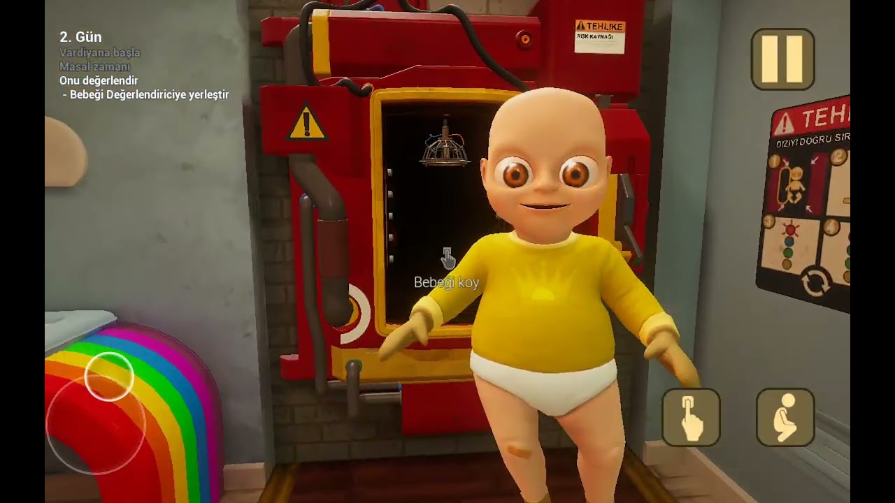 Yaramas bebek oyunyorum