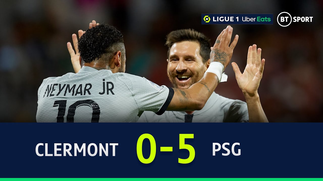 Clermont vs PSG (0-5) | PSG kick-off their Ligue 1 campaign in style | Ligue 1 Highlights