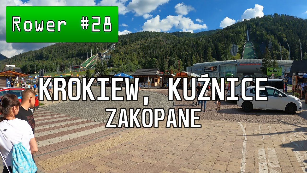 Zakopane - Krokiew, droga do Kuźnic