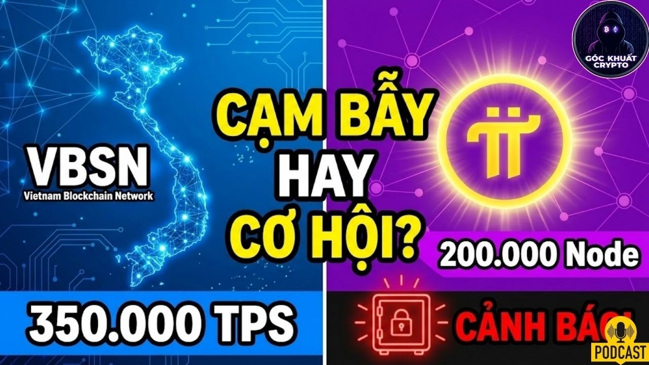 PODCAST: VBSN & Pi Network 2026: Cơ Hội Thanh Khoản Mới Hay Cạm Bẫy Lừa Đảo? | Phân Tích Chuyên Sâu