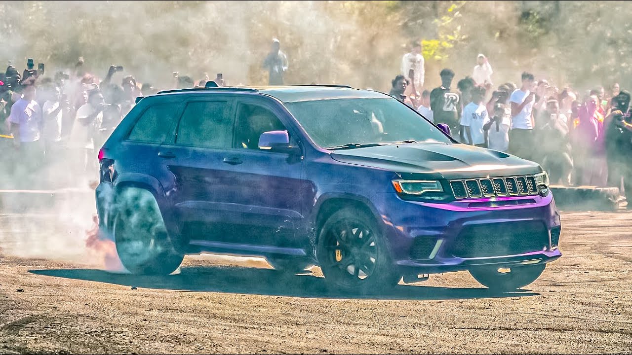 SPINNING MY 800HP TRACKHAWK AT THE BIGGEST LEGAL PIT...