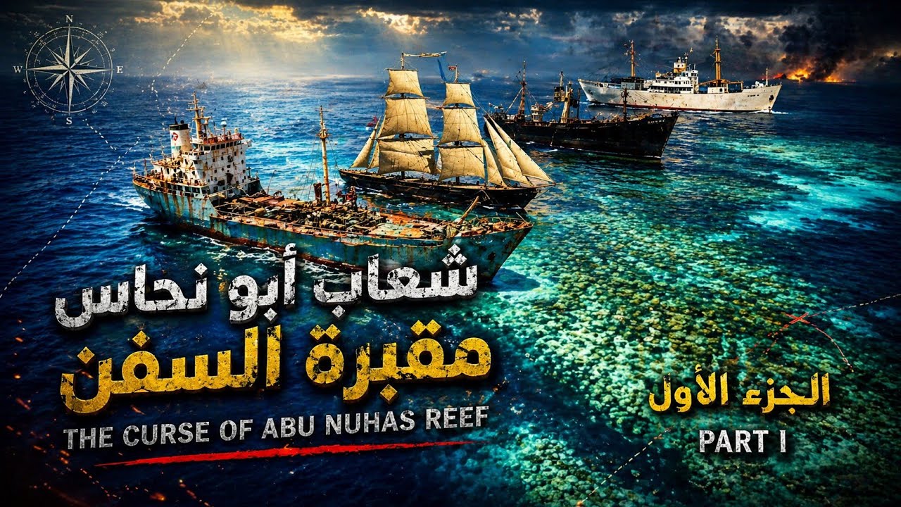 شعاب أبو نحاس مقبرة السفن الجزء الأول _  Abu Nuhas reef part 1 