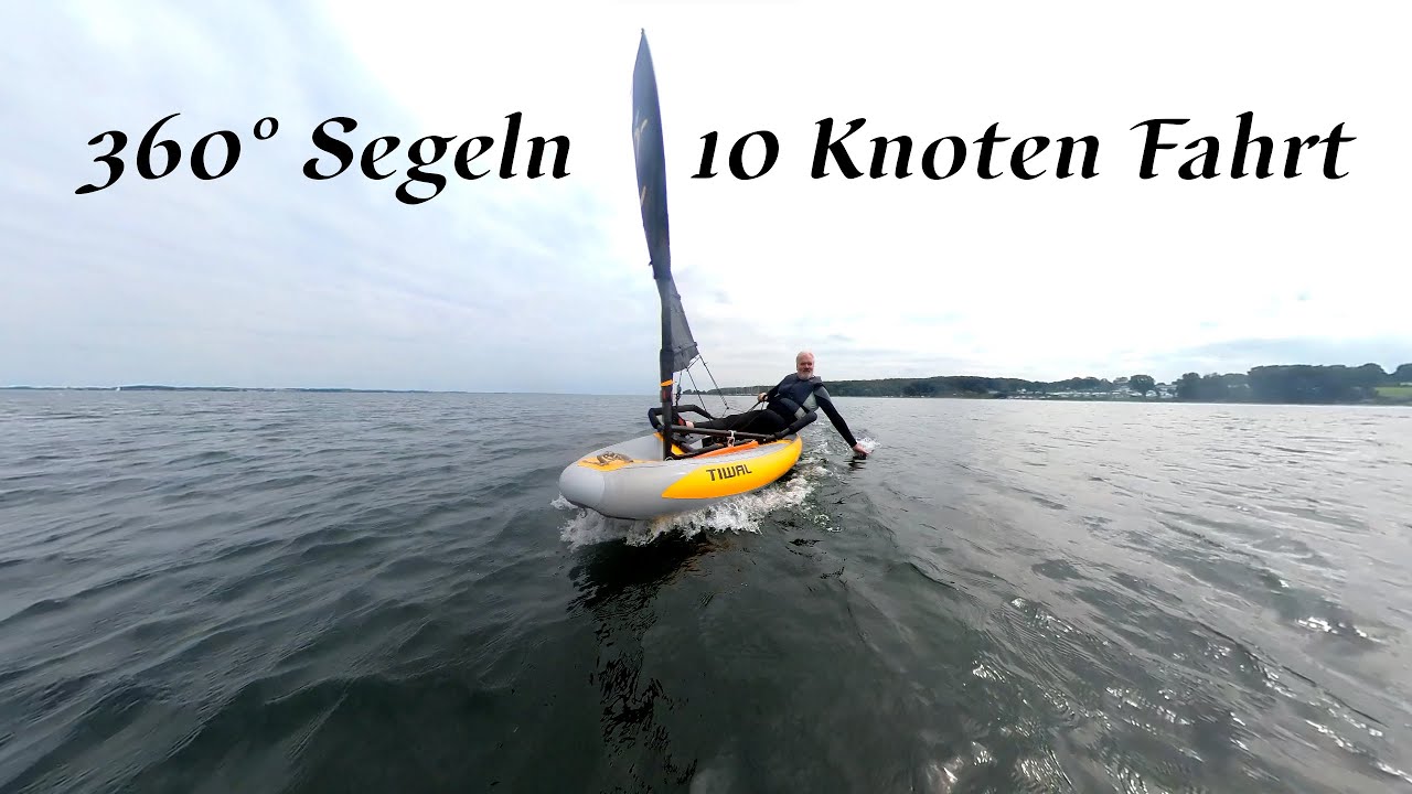 10 Knoten 🚀 Fahrt mit 👉 TIWAL 3.2