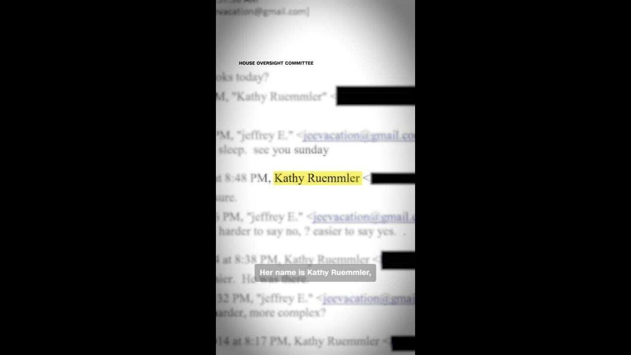 Who is the mystery woman caught emailing Jeffrey Epstein  more than 100 times?