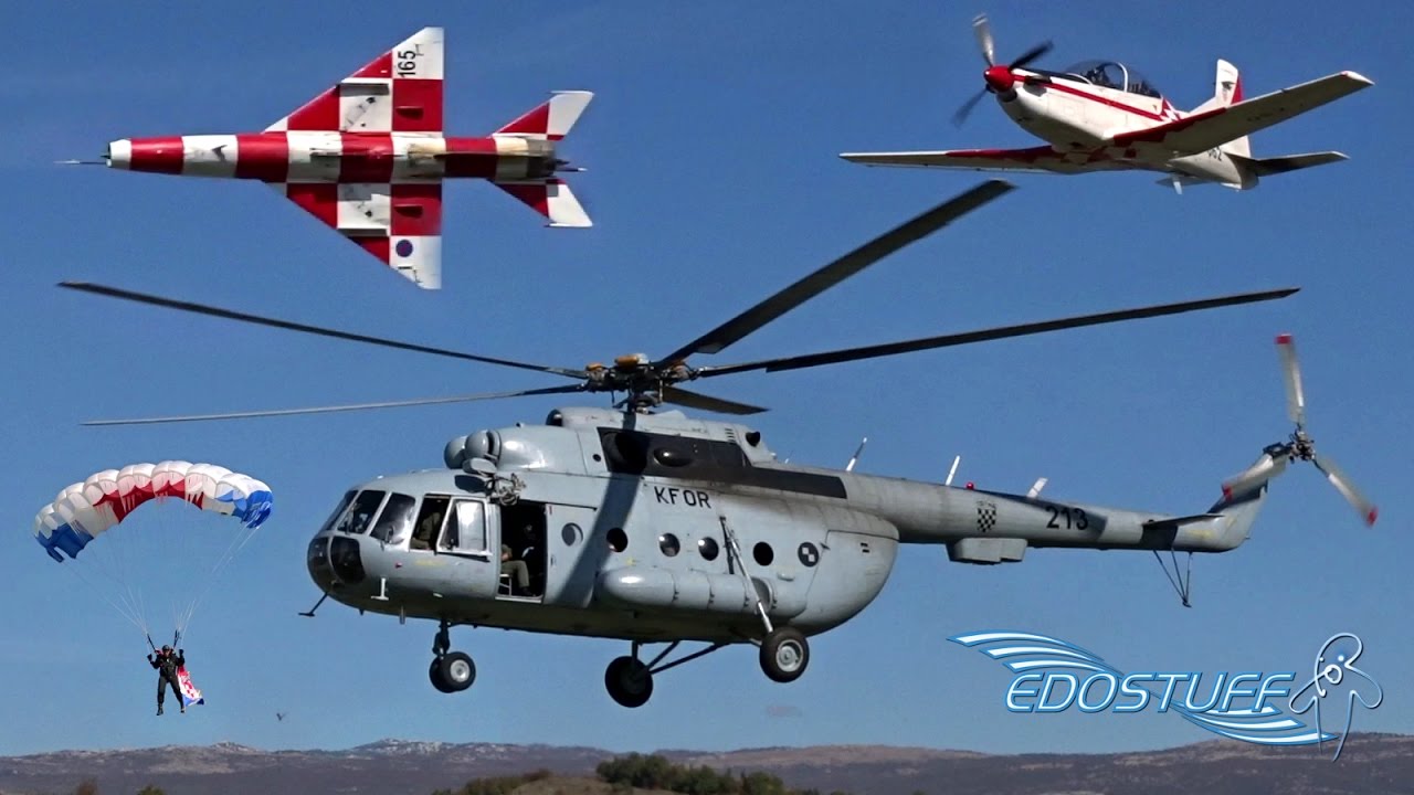 Independent Aviation Platoon 26th Anniversary - Piket Airfield LDSS Sinj HD