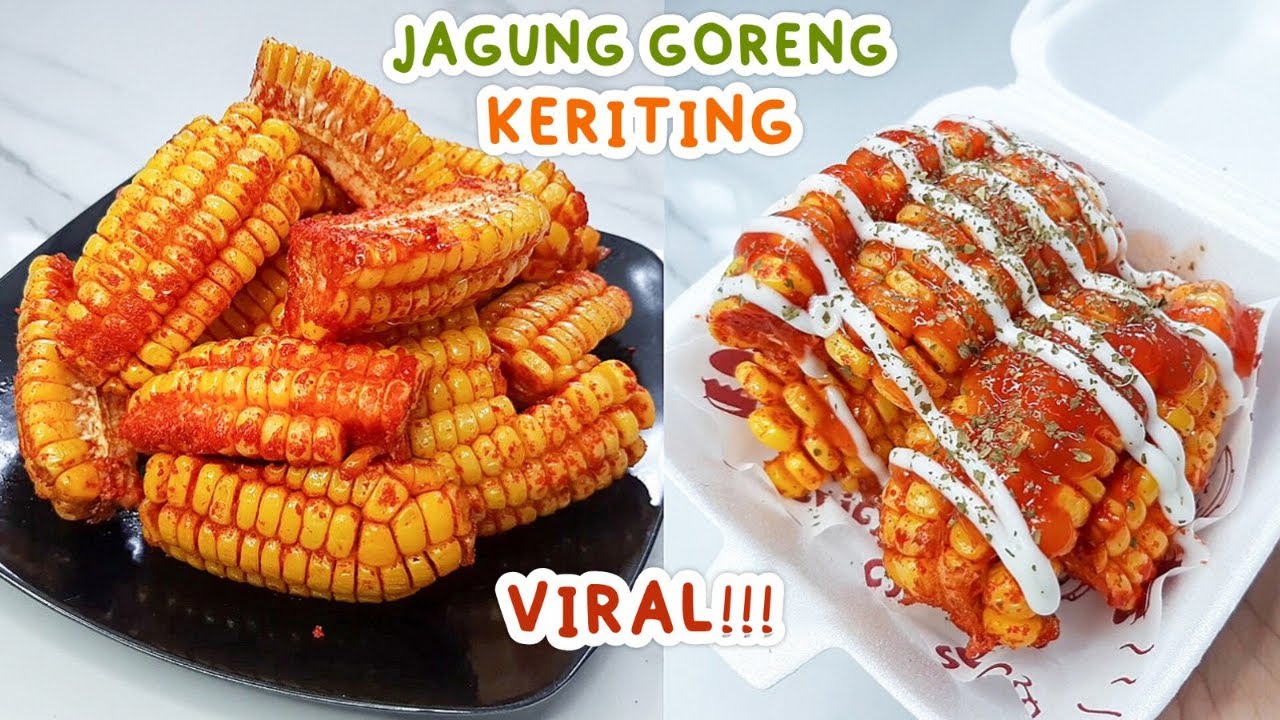 GAK NYANGKA RASANYA SEENAK INI! RESEP JAGUNG GORENG KERITING VIRAL (CORN RIBS) IDE JUALAN KEKINIAN!