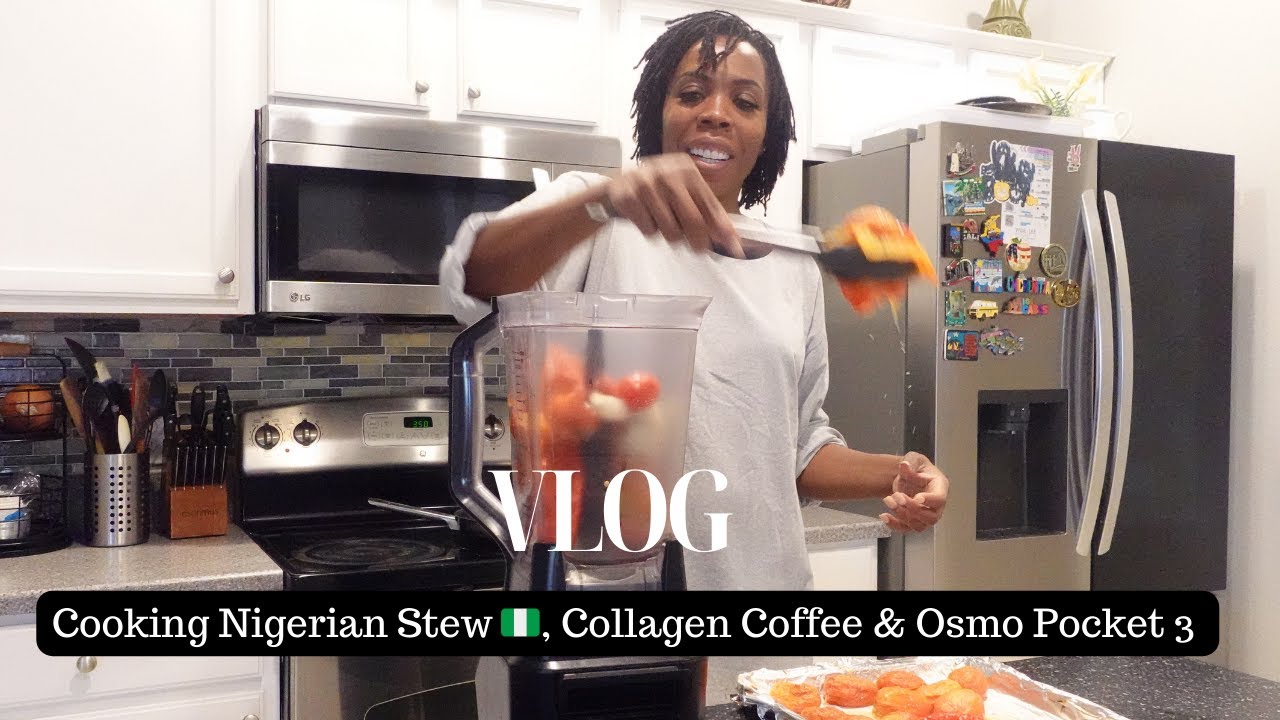 Готовлю рецепт нигерийского рагу от @LydiaStanley | Ежедневная кофейная рутина и Osmo Pocket 3 | ...