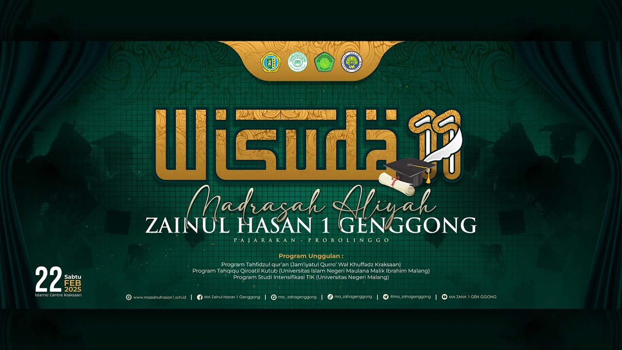 🔴 LIVE I WISUDA KE-11 | PROGRAM UNGGULAN MA ZAHA 1 GENGGONG TAHUN 2025