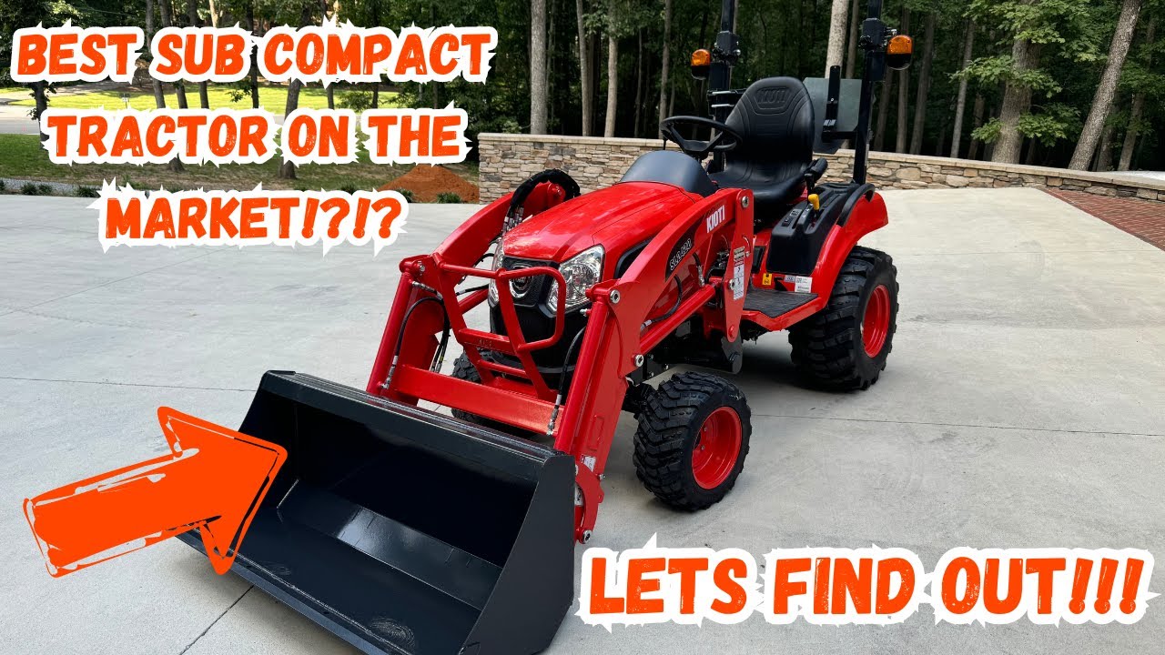 Is the Kioti CS2220 the Best Sub Compact Tractor? Find Out Now!