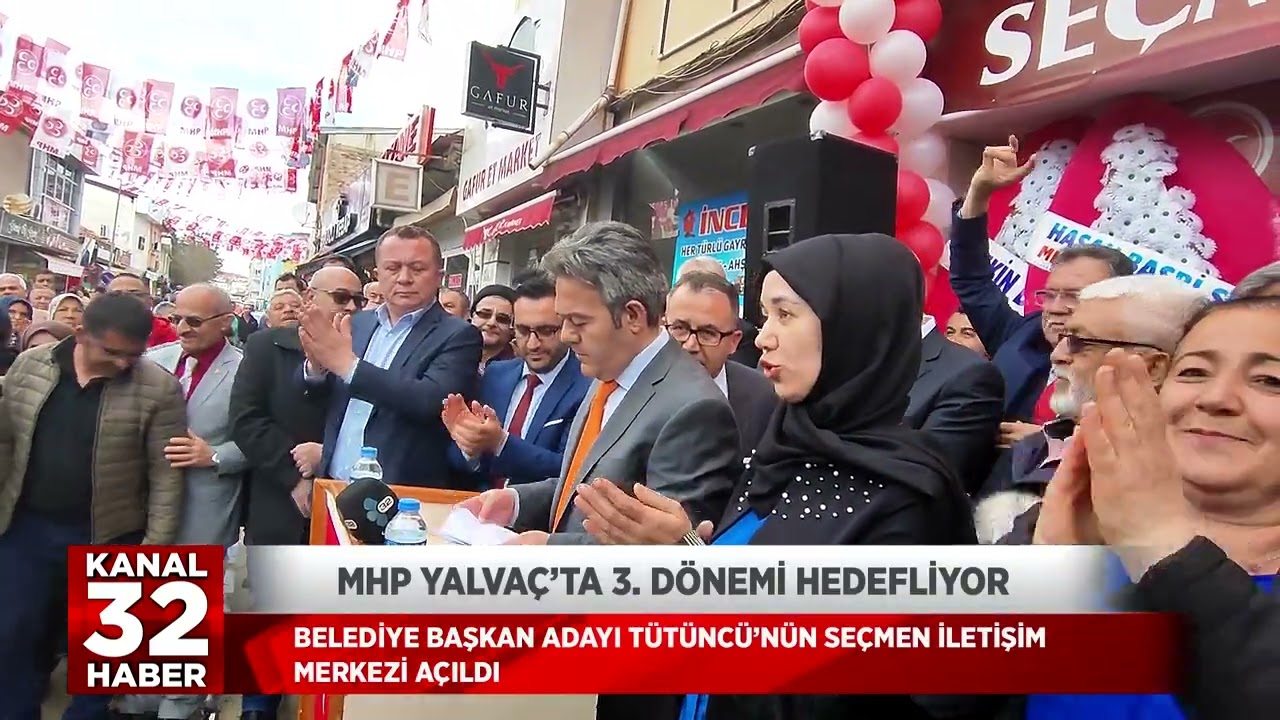 MHP Yalvaç’ta 3. dönemi hedefliyor