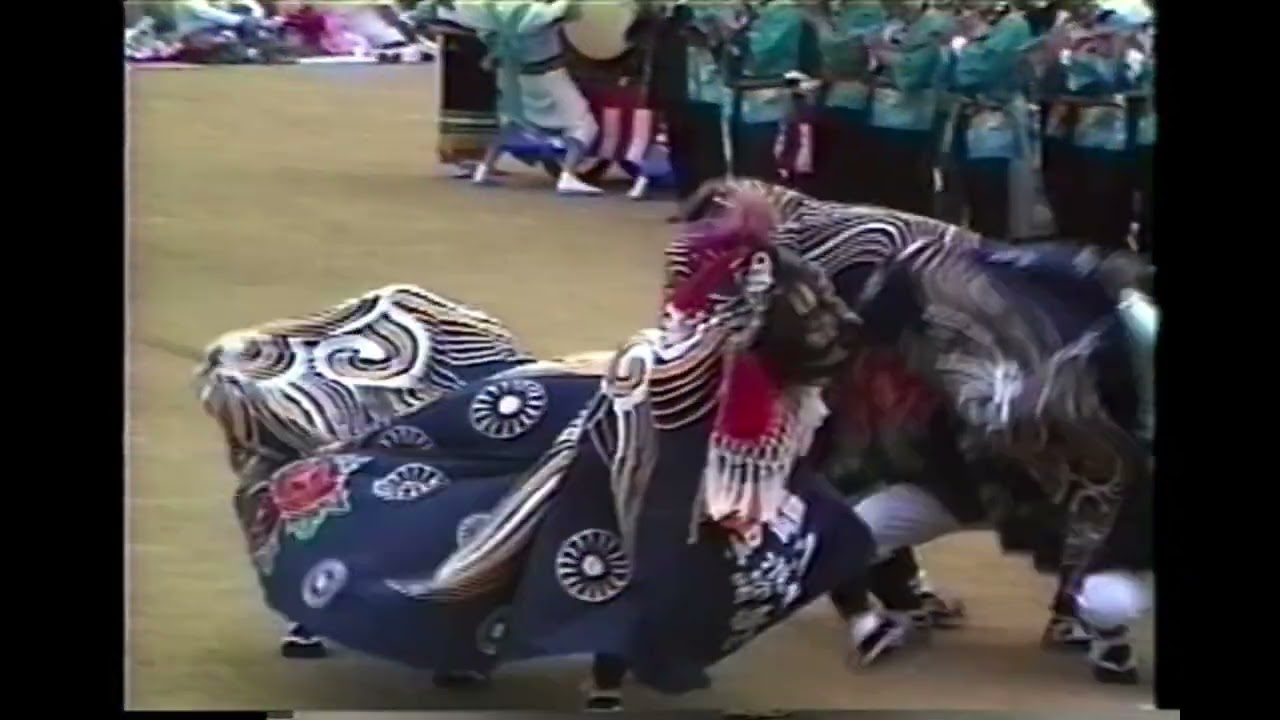 1991年 大船渡市綾里 五年祭「権現様（獅子舞）」編 Japanese Festivals(Matsuri)