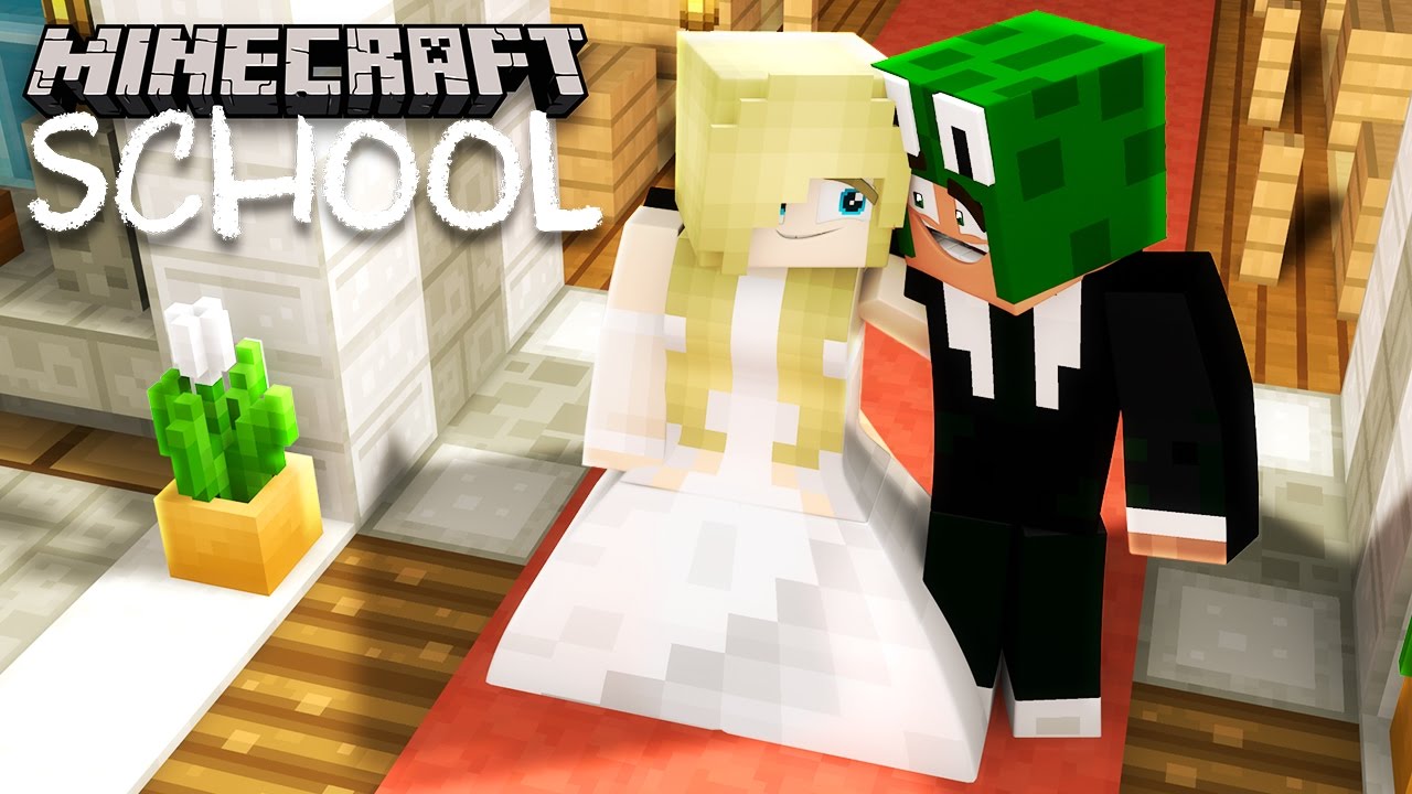 Minecraft School - МАЛЕНЬКАЯ ЯЩЕРИЦА ЖЕНИТСЯ!?