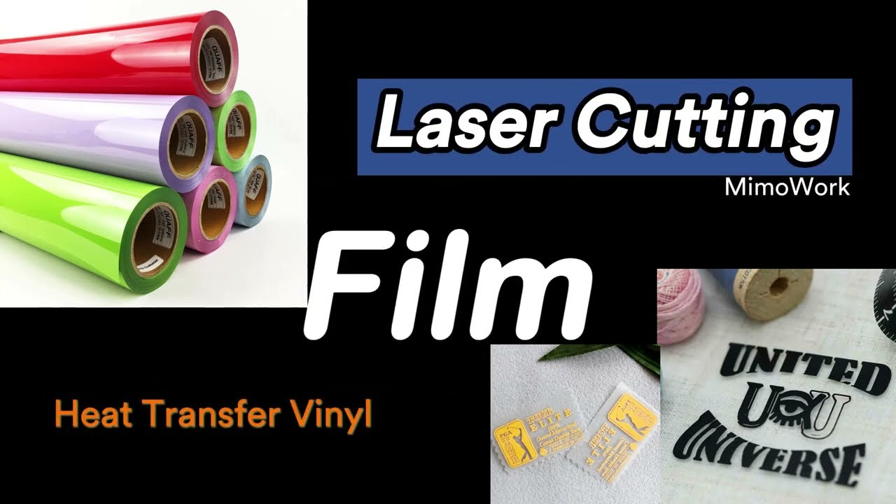 How to laser engrave heat transfer vinyl film | Laser Engraver