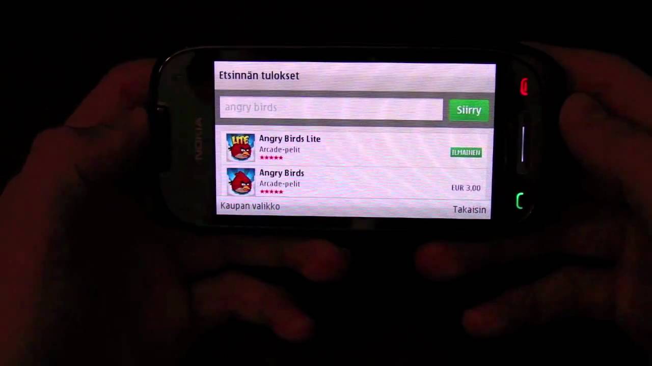 Symbian^3: Ovi Kauppa