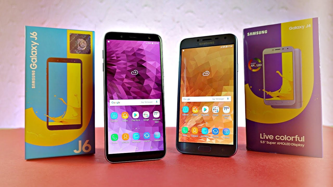 Samsung Galaxy J6 & J4 (2018) 