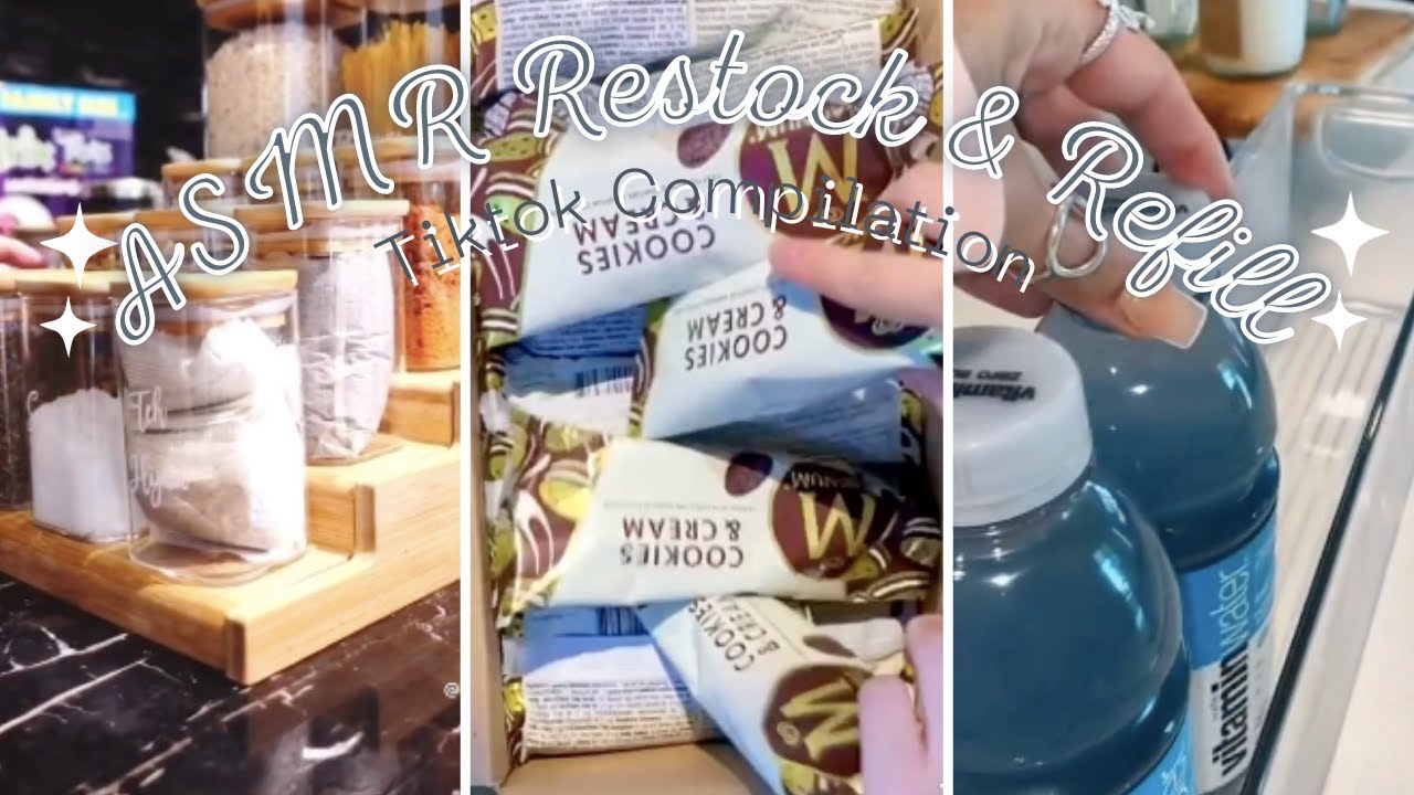 ✨Satisfying Home Organizing | Restock and Refill ASMR | TikTok Compilation ✨