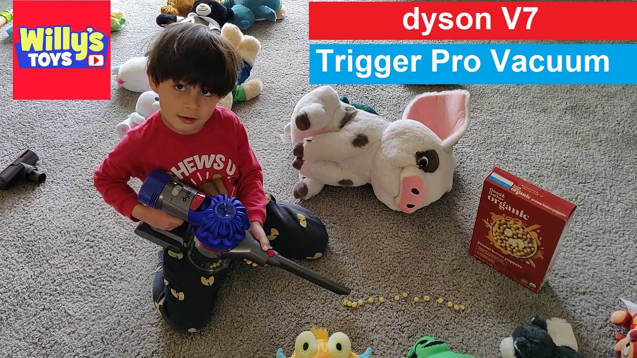 Dyson V7 Trigger Pro Handheld Vacuum Cleaner VS. Cereal and Toys - Full Review