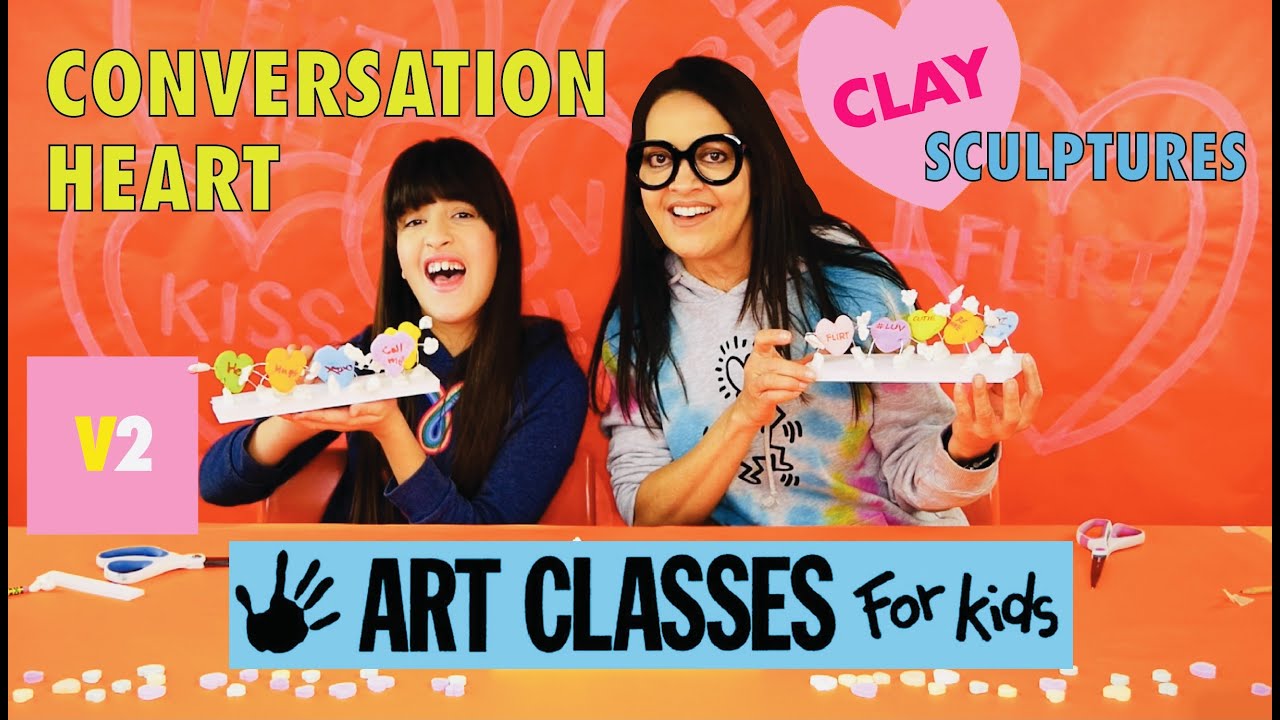 HOW TO MAKE A CONVERSATION HEART SCULPTURE!