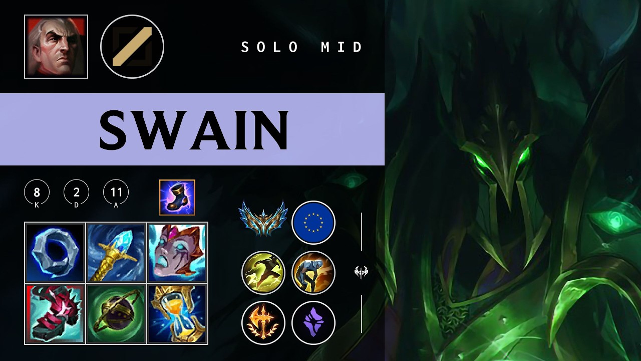 Swain Mid vs Katarina - EUW Challenger Patch 26.05