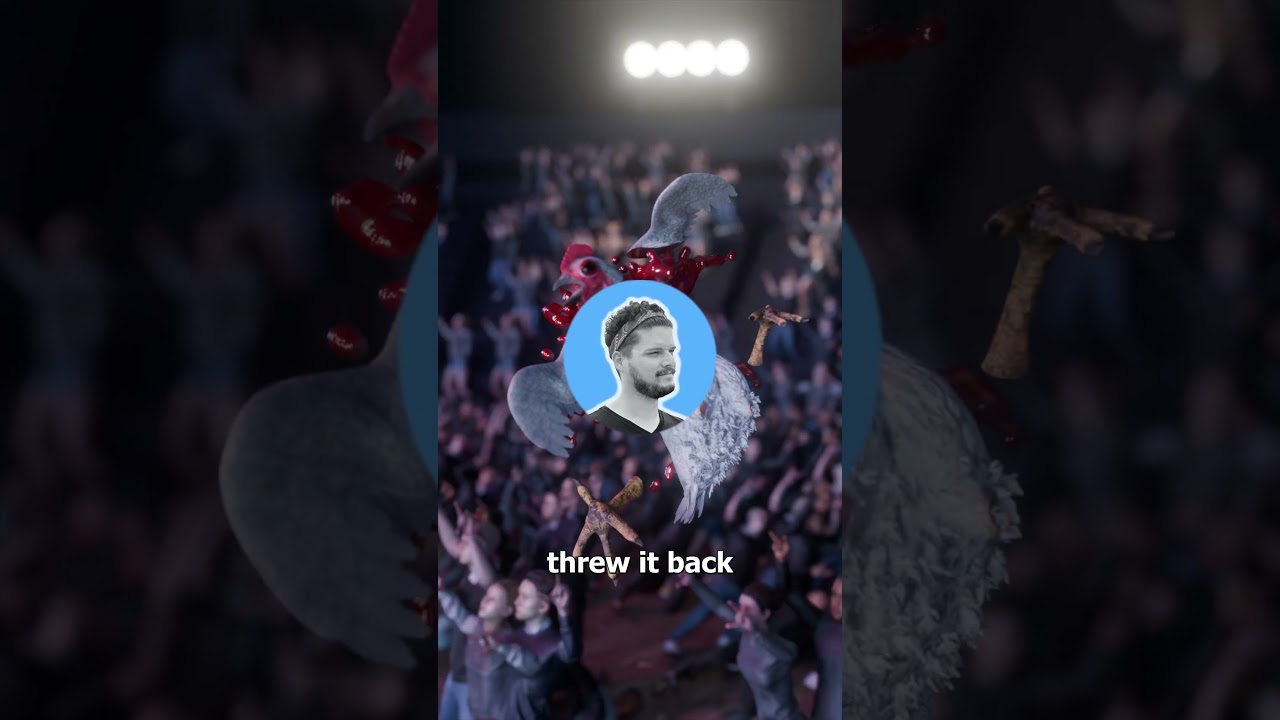 Элис Купер убил курицу на сцене? 😱