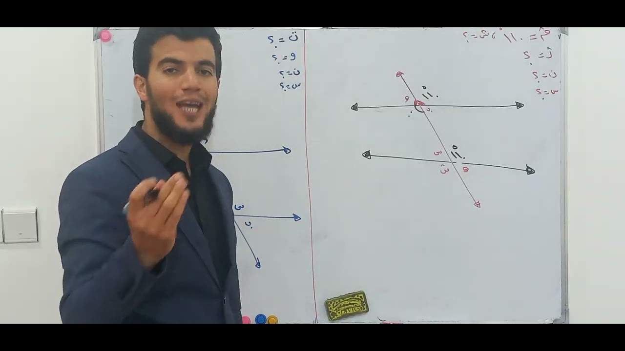 بیرکاری پۆلی ۷ وانەی (٦-۲) تەریببوون و گۆشەکان