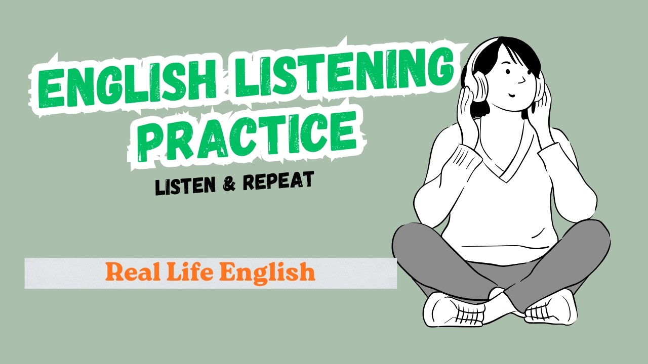 English Listening Practice for Beginners | Real Life English