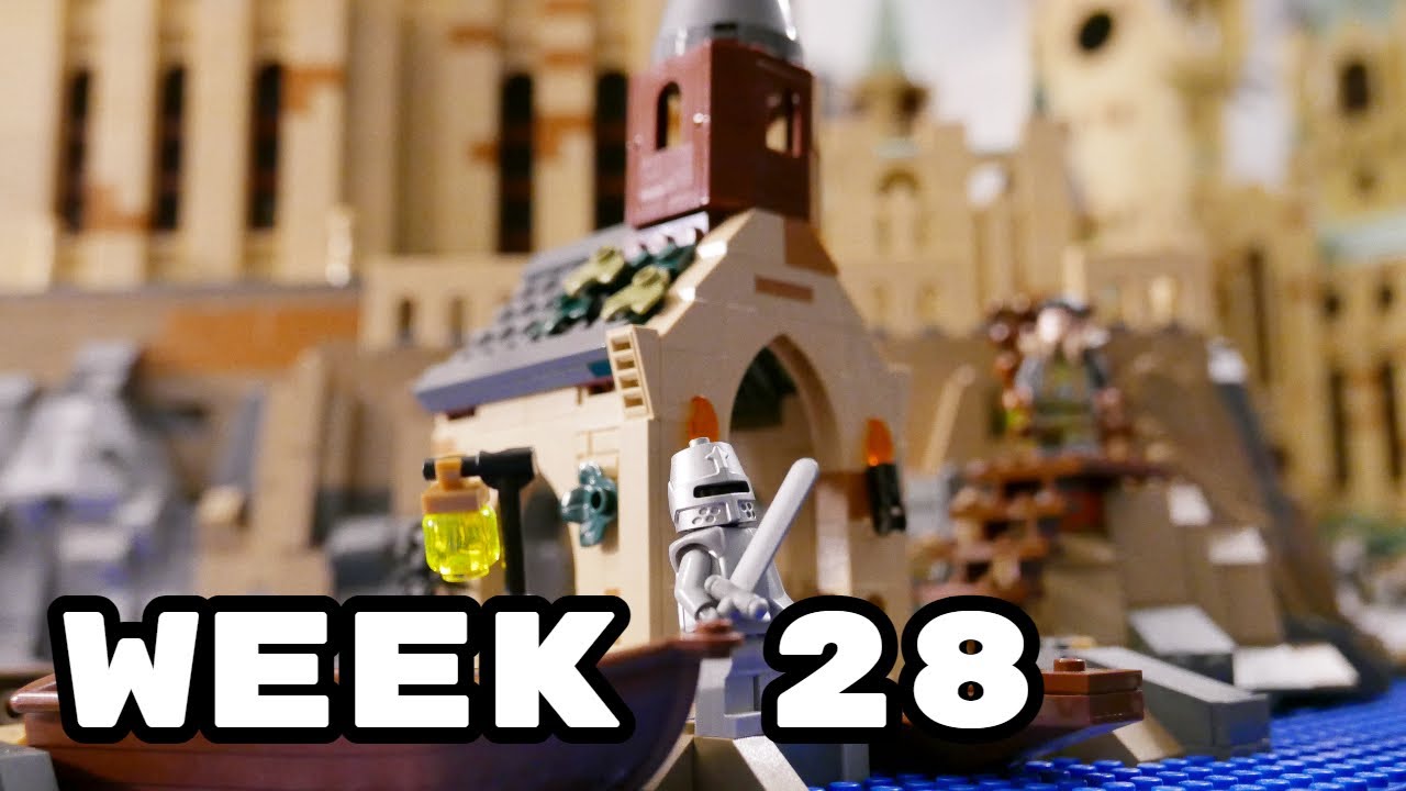Строительство Хогвартса из LEGO | Неделя 28 — Фундамент лодочного домика