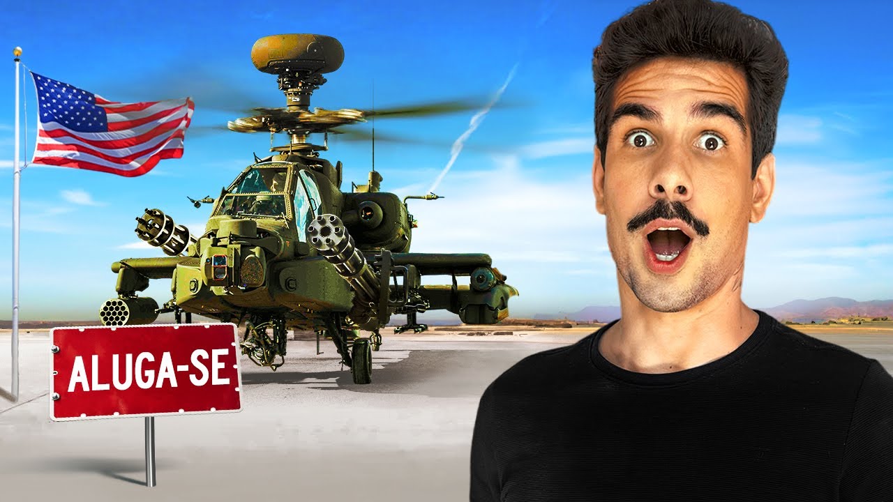Aluguei um Helicóptero do Exército Americano