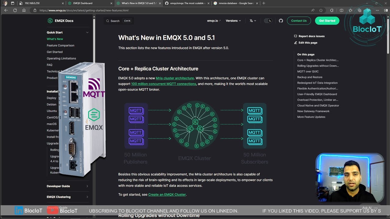 36- Unlocking Next-Level IIoT: Getting started with EMQX MQTT Broker on a Siemens IOT2050!