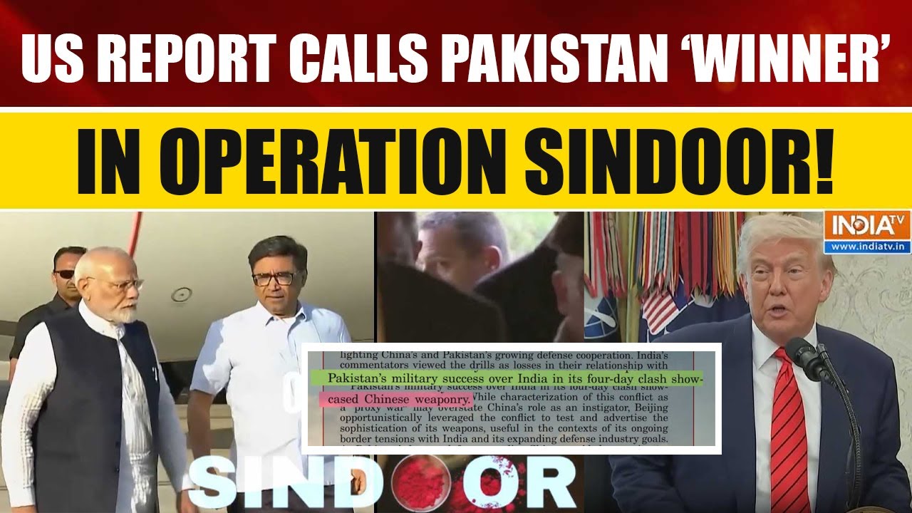 Controversial US Report Claims Pakistan&rsquo;s &lsquo;Success&rsquo; Against India in Operation Sindoor | World News