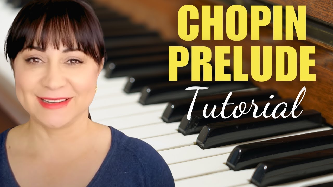 Chopin Prelude E minor Op. 28 #4 PIANO TUTORIAL