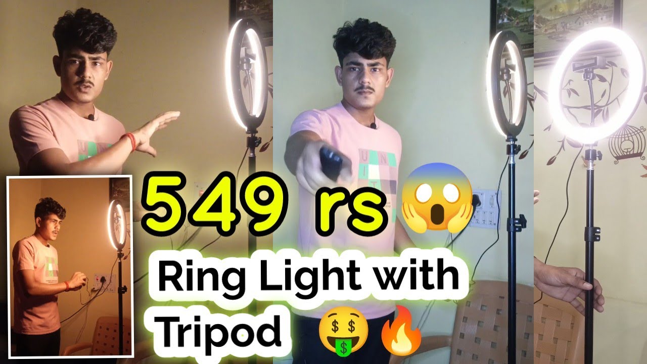 BEST AND AFFORDABLE RING LIGHT WITH TRIPOD STAND || REVIEW AND UNBOXING | How To Use It Together?