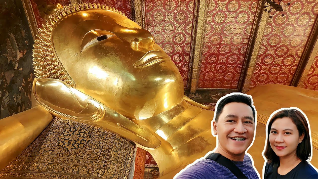 Megahnya Patung RAKSASA BUDDHA Berbaring di Wat Pho Thailand