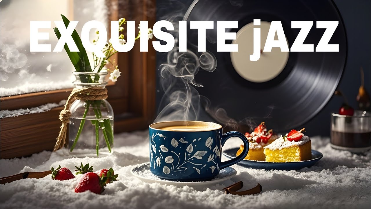 Happy Morning Jazz ☕ Relaxing Winter Coffee Jazz Music & Bossa Nova Piano Positive for Great Moods