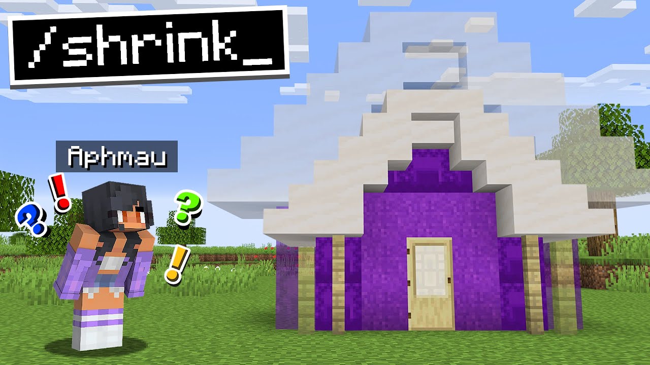 I Slowly Shrunk APHMAU’S HOUSE Until She Notices...
