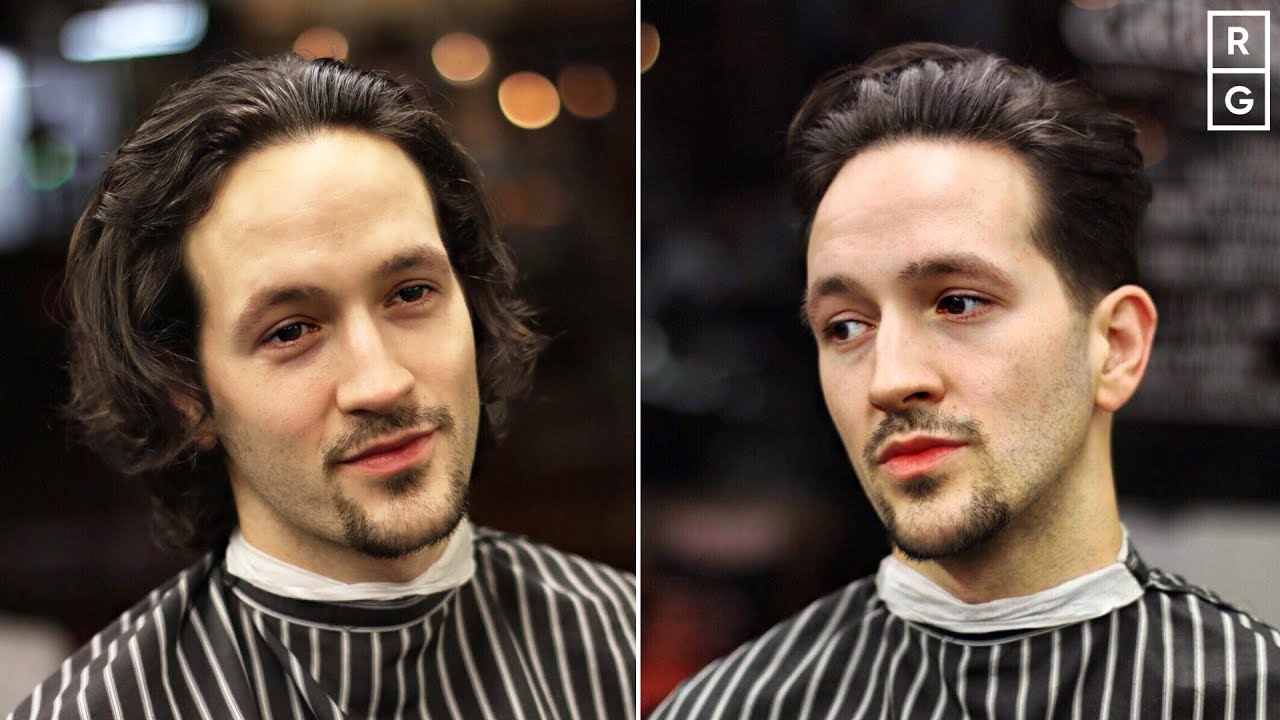 Transformation Long Hair To Medium Length Taper Hairstyle For Men | Men's Haircut 2019