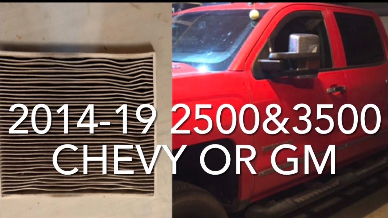 Замена салонного фильтра для Chevrolet Silverado 2500/3500 2014–2019 гг. с полезными советами по ...