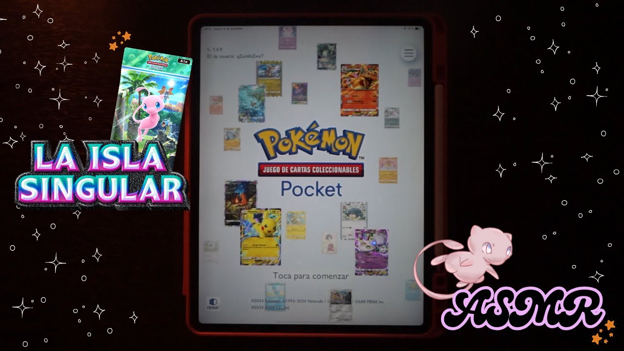 🖤ASMR ESPAÑOL | Abrimos más de 20 SOBRES de la nueva colección de POKÉMON POCKET ✩₊˚☽˚｡⋆💤 #3
