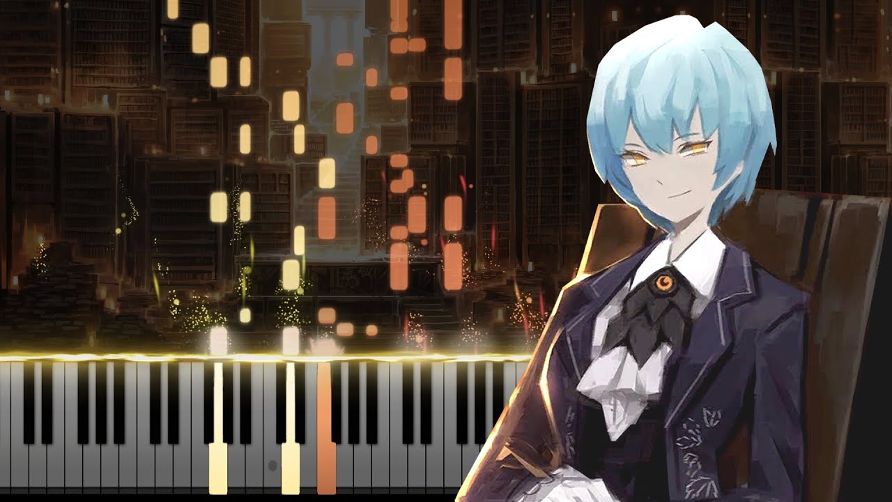 String Theocracy - Library of Ruina Theme Song (Piano Synthesia) // Mili
