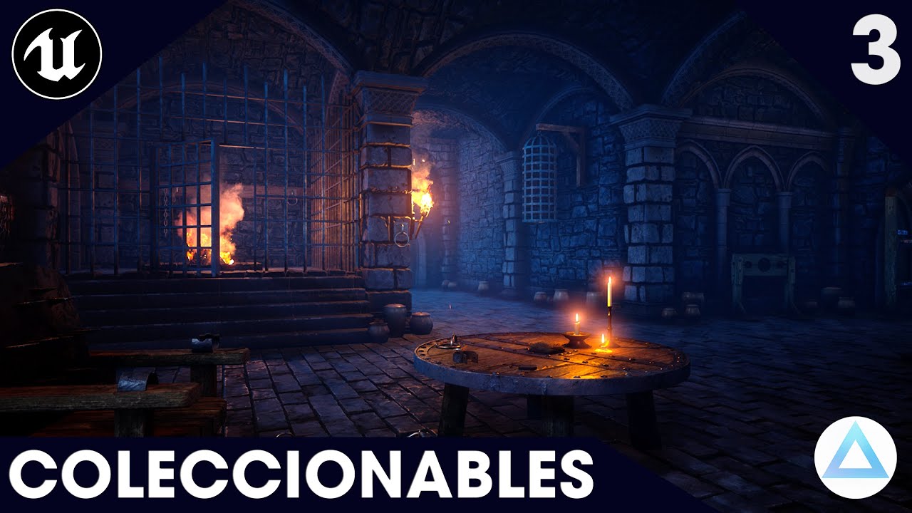Como CREAR un Videojuego de TERROR en Unreal Engine 5 /COLECCIONABLES / 3-CAP/ 🎃👻💀🔦