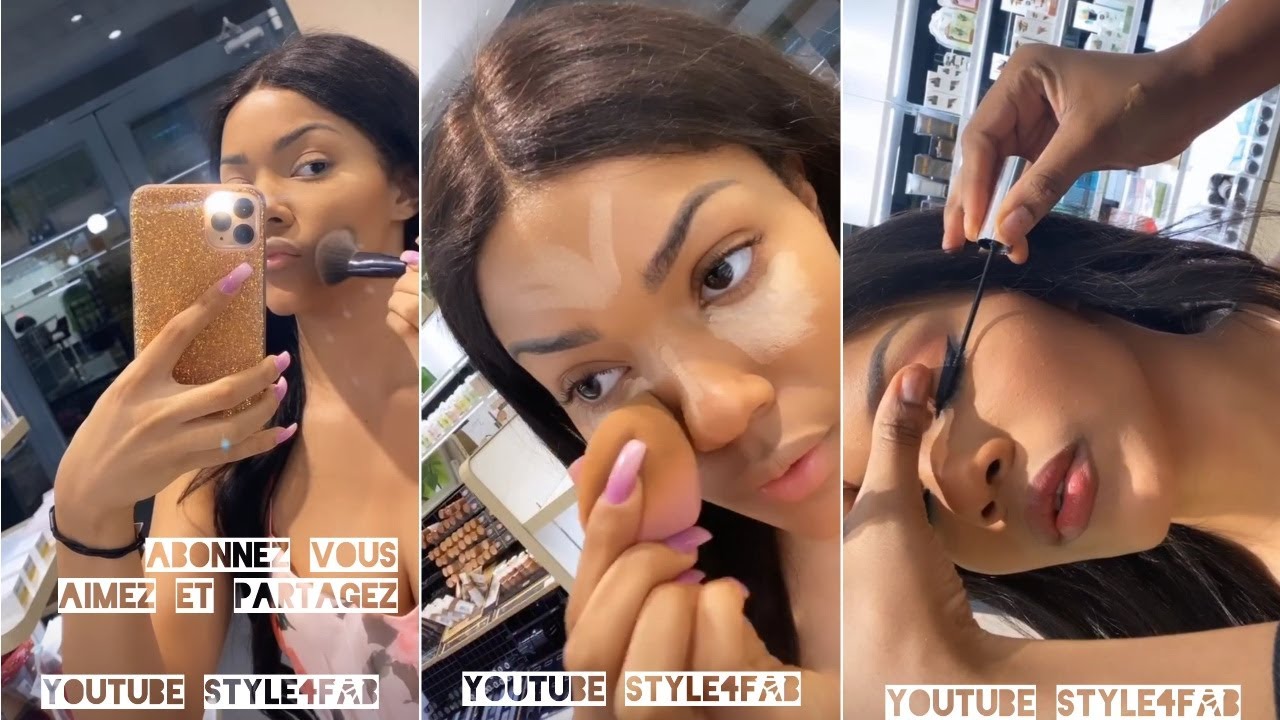 Sonya pembe maquillage simple, daily makeup tutorial a Yves Rocher