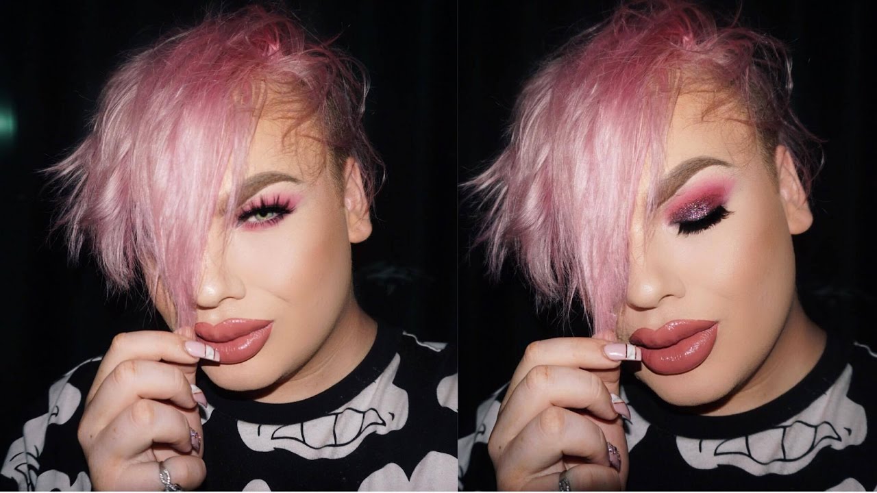 Chit Chat GRWM - Glittery Pink + Full Coverage Glam!