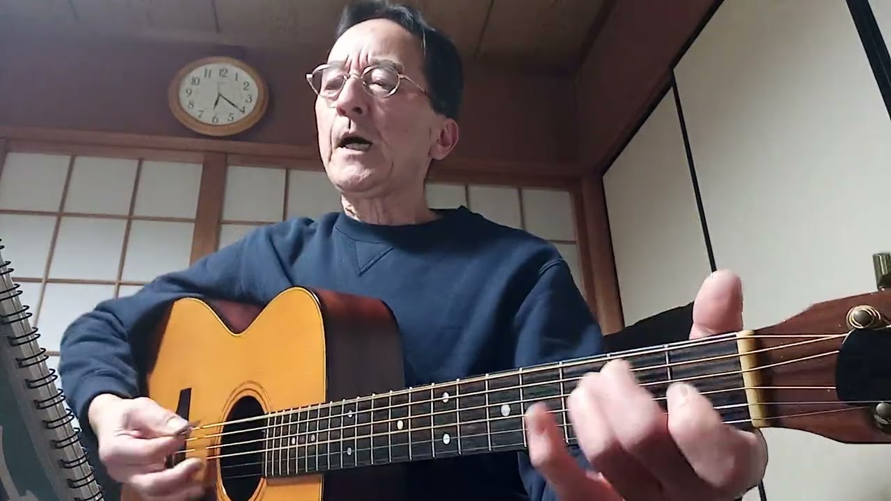#深呼吸。#オリジナル曲No71。ゆっくり息を吸って、ゆっくり吐きましょう🎵少し落ち着きましたね🌝🎸