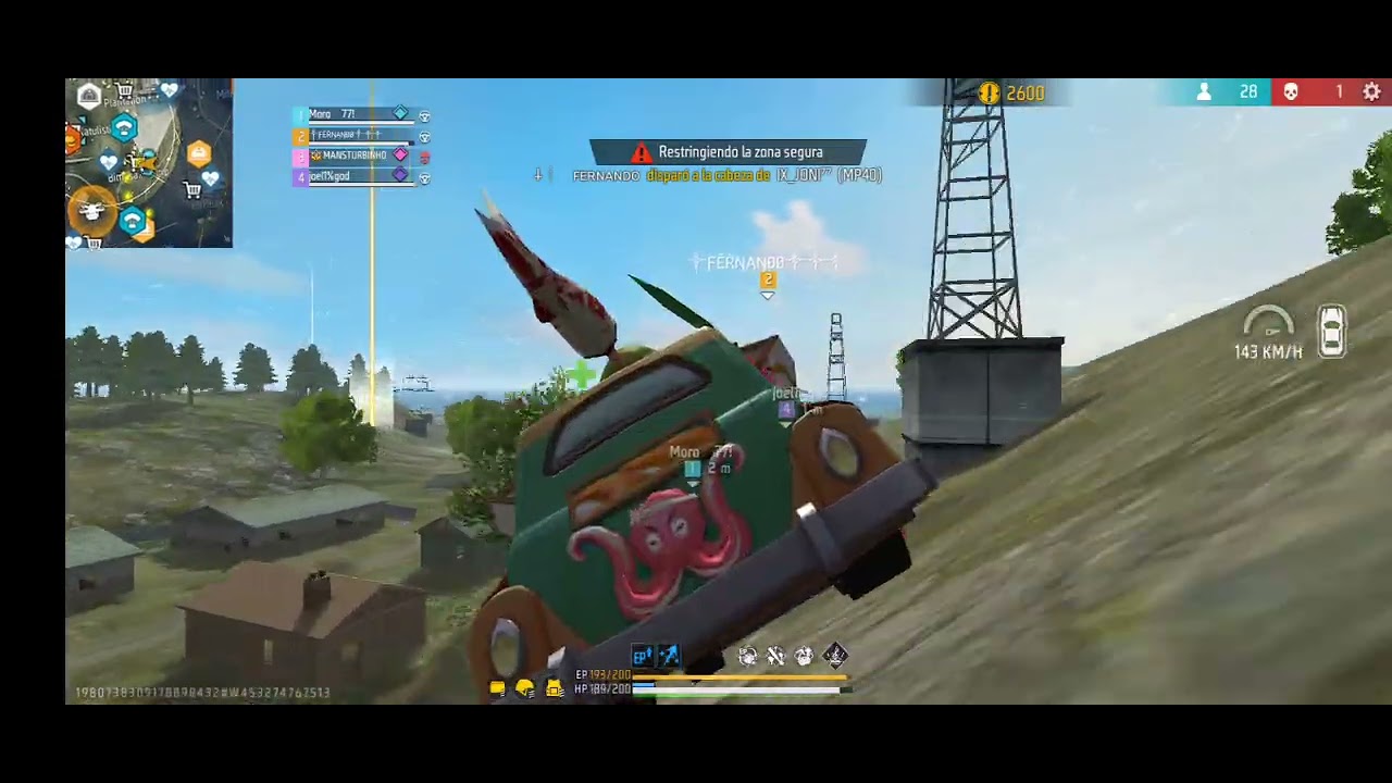 ME ACARREAN MIS SEGUIDORES EN FREE FIRE CLASIFICATORIA BR RANGO MAESTRO 😎🔫