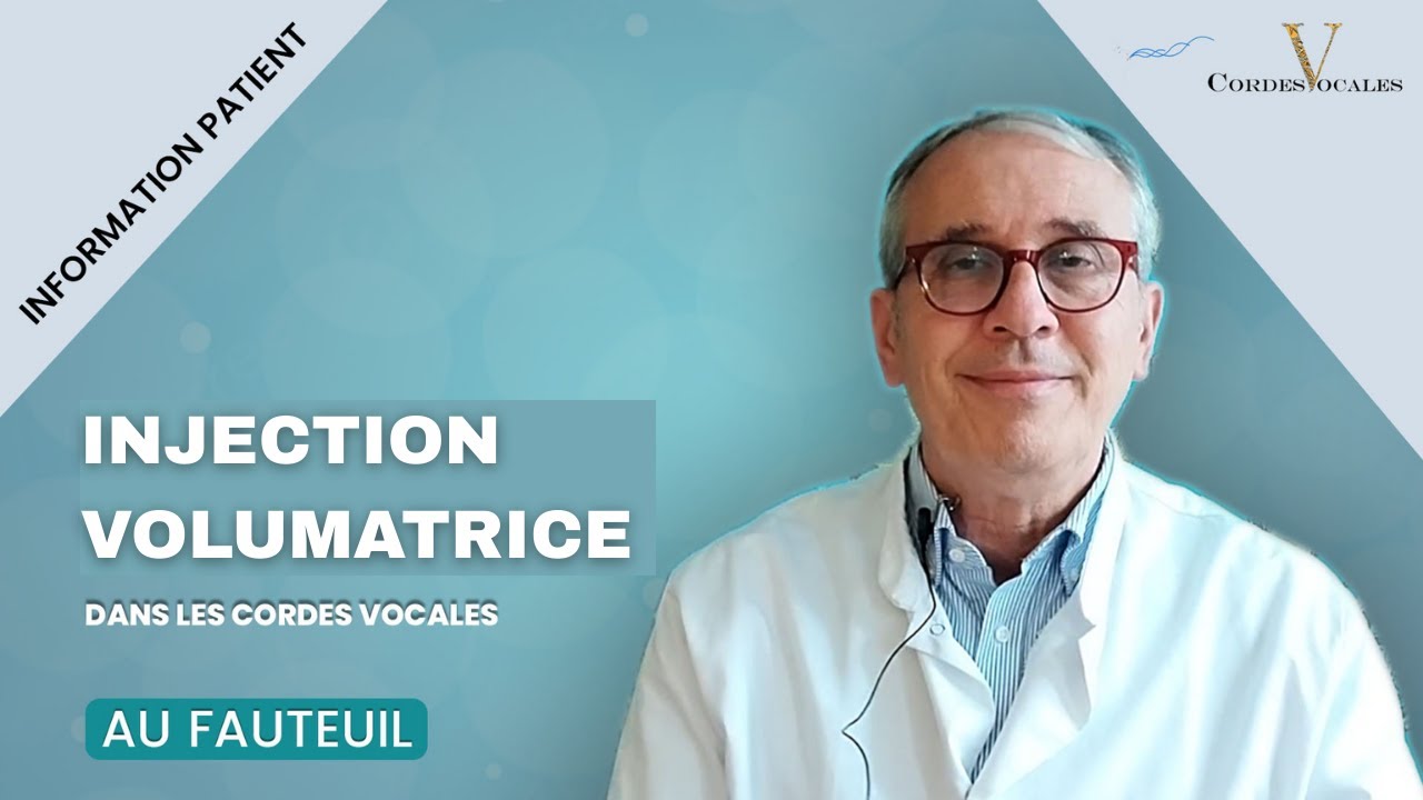 Comprendre votre injection dans les cordes vocales