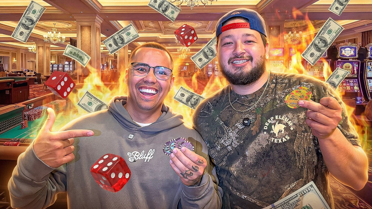 High Stakes Gambling Gets CRAZY!!! (Ft. Bluff)